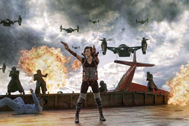 Milla Jovovich Autographed 2016 Resident Evil: The Final Chapter Assau –  Celebrity Authentics